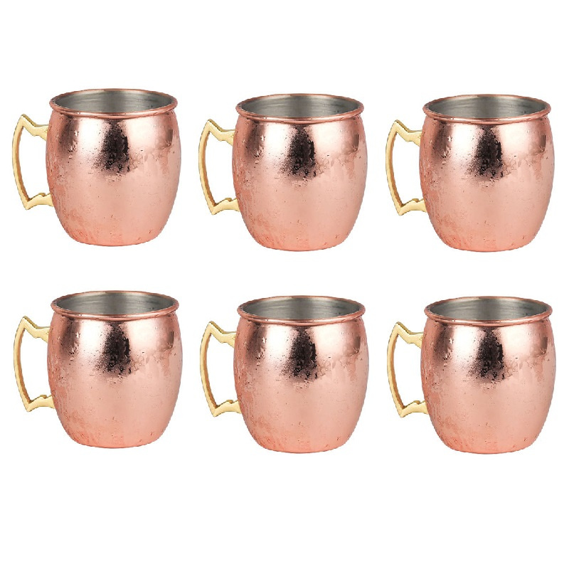 Mule Copper Mug - Tasses mules en cuivre de 60ml,