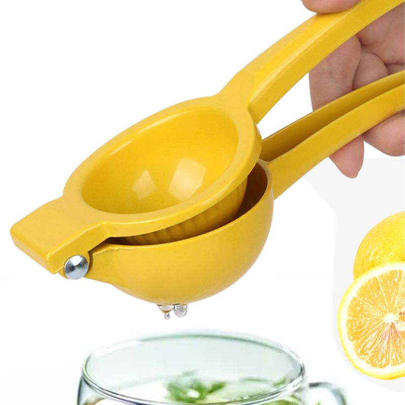 Citrus Juicer Bar - Presse-agrumes manuel en métal et citron,