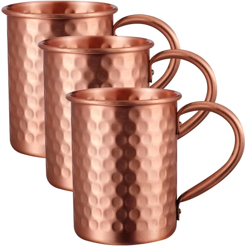 Mule Copper Mug - Tasses à Moscow Mule 100% Cuivre