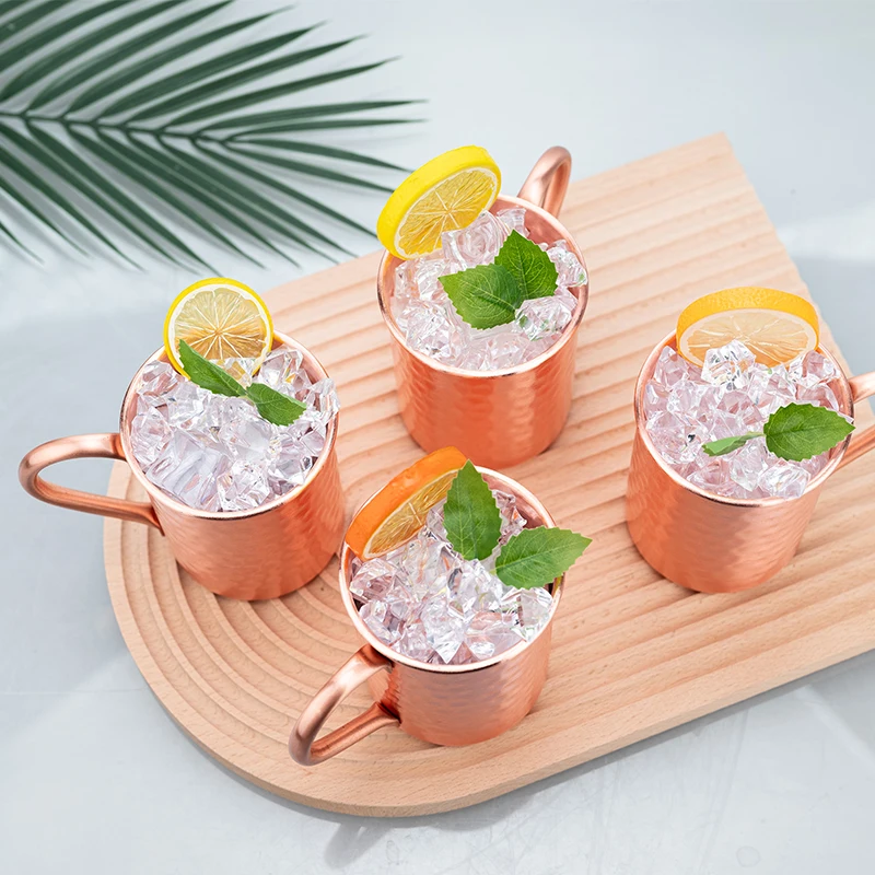 Mule Copper Mug - Tasse Moscow Mule 100% cuivre 400ml,