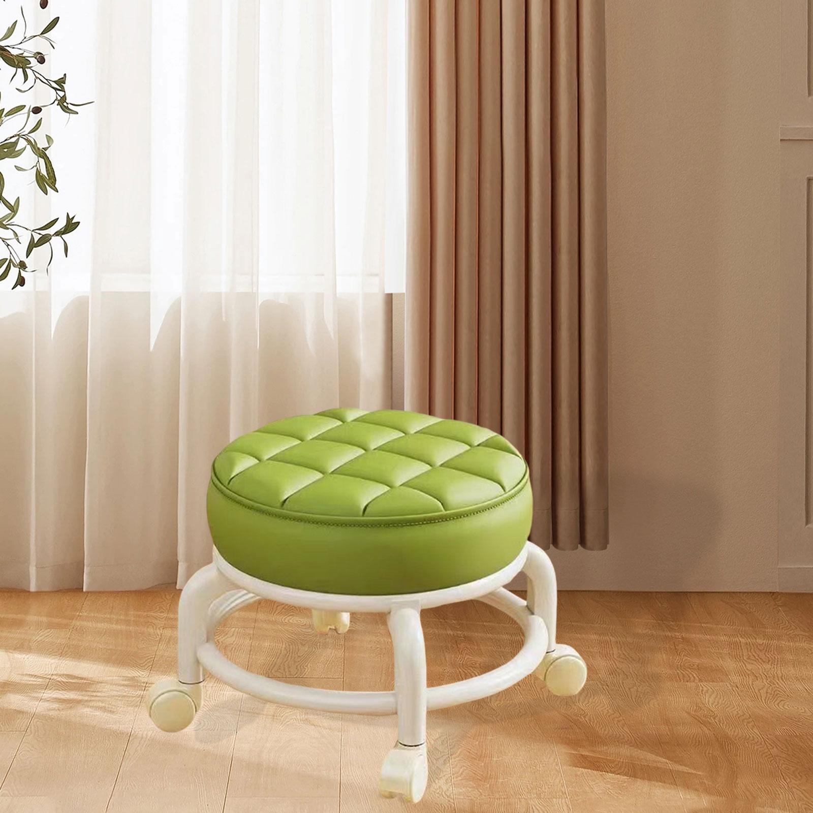 Home Bar Lounge - Petite chaise pivotante 360 avec roulettes