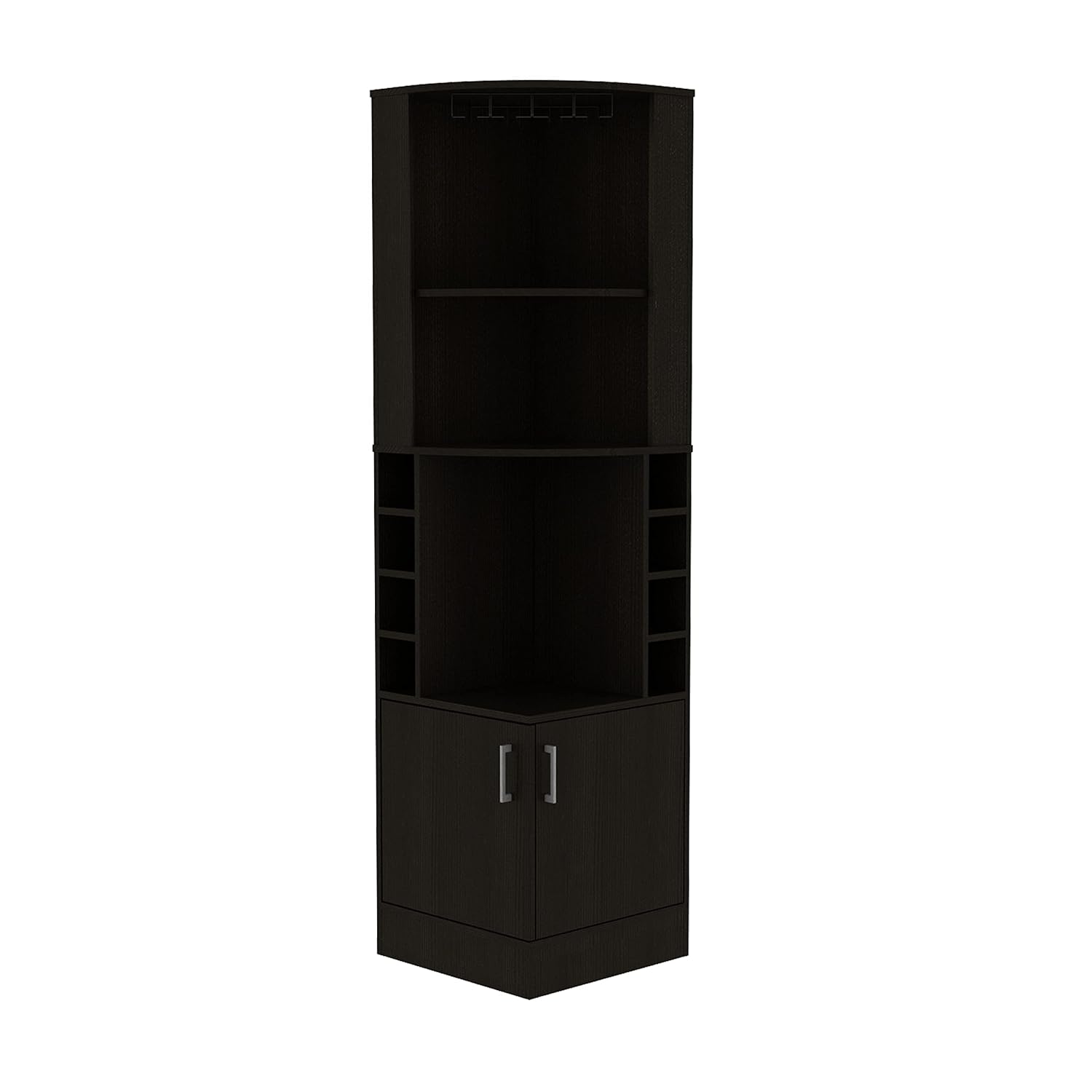 Meuble bar d'angle avec 2 étag - Home Bar Shelves avis et prix