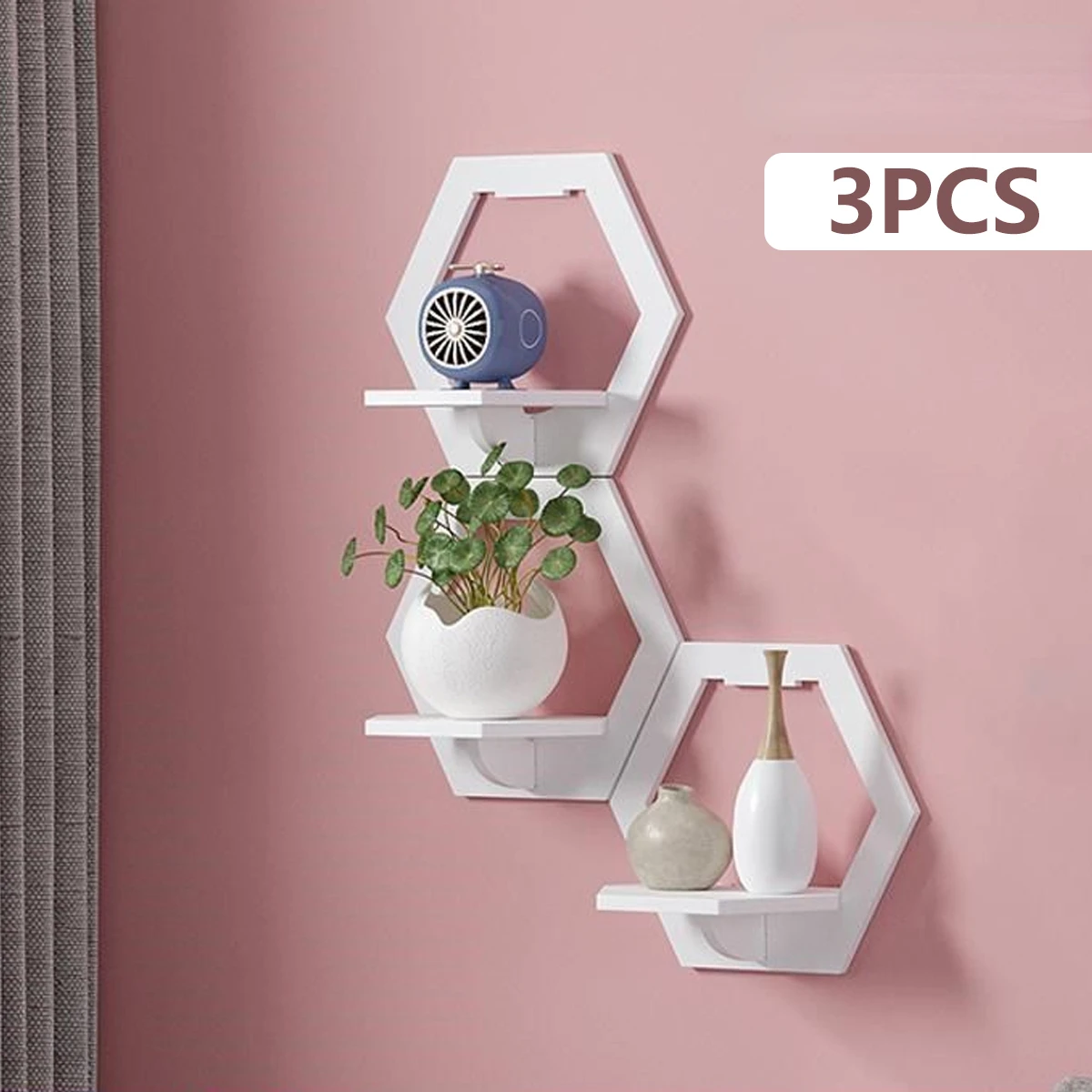 Étagère murale hexagonale sans - Home Bar Shelves avis et prix