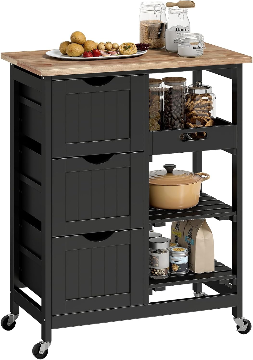 Chariot de cuisine roulant ave - Home Bar Shelves avis et prix
