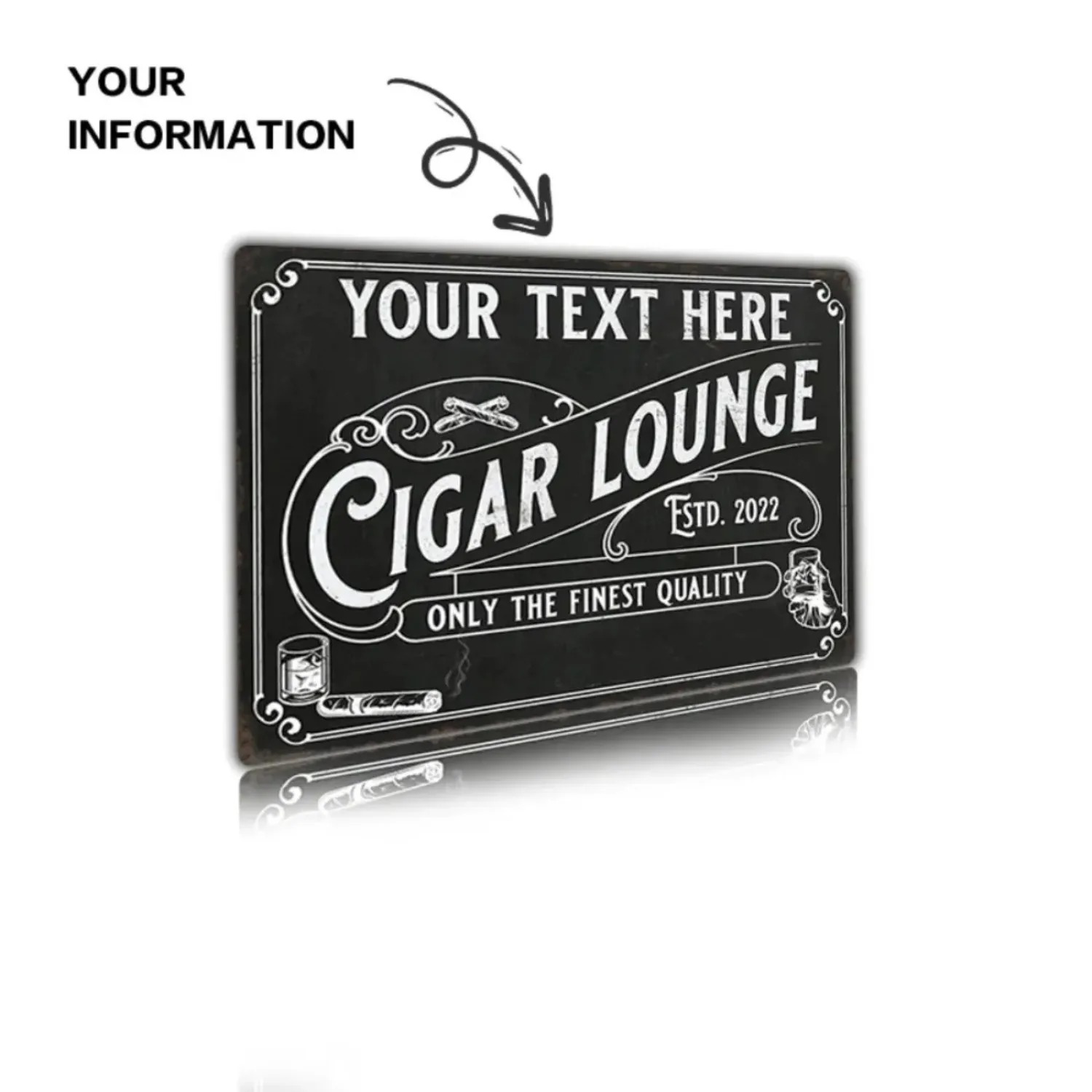 CIFbuy Plaque murale vintage e - Home Bar Lounge avis et prix