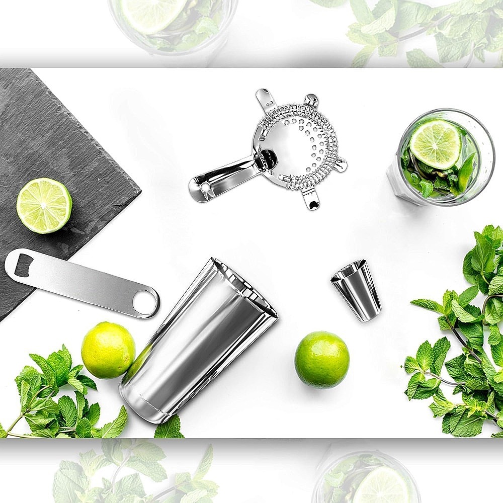 Ensemble de shaker à cocktails - Cocktail Recipe Book avis et prix