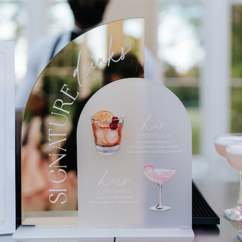 Panneau de Menu de Bar de mari - Cocktail Recipe Book avis et prix
